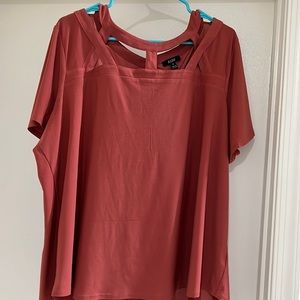 AUW Burnt Orange Shirt 3x
